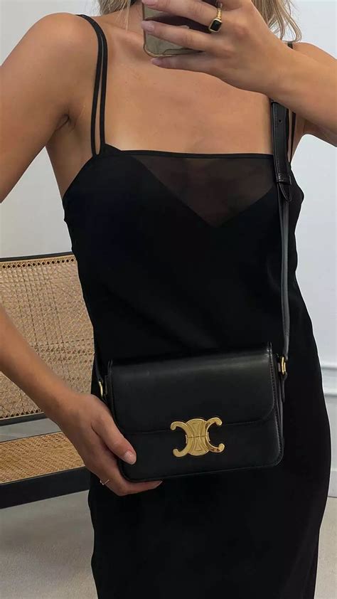 celine mini clasp shoulder bag review|celine triomphe shoulder bag review.